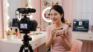 探花美妆视频